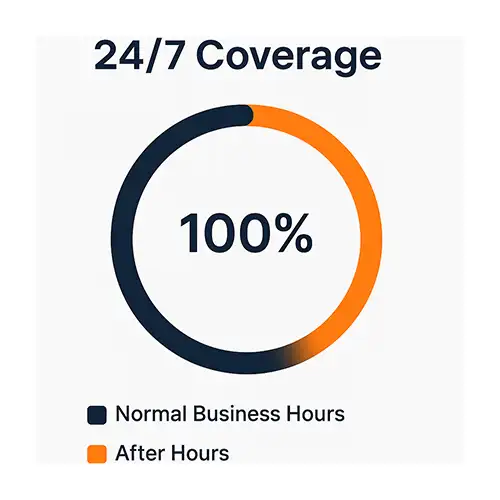 24-7 ai phone coverage